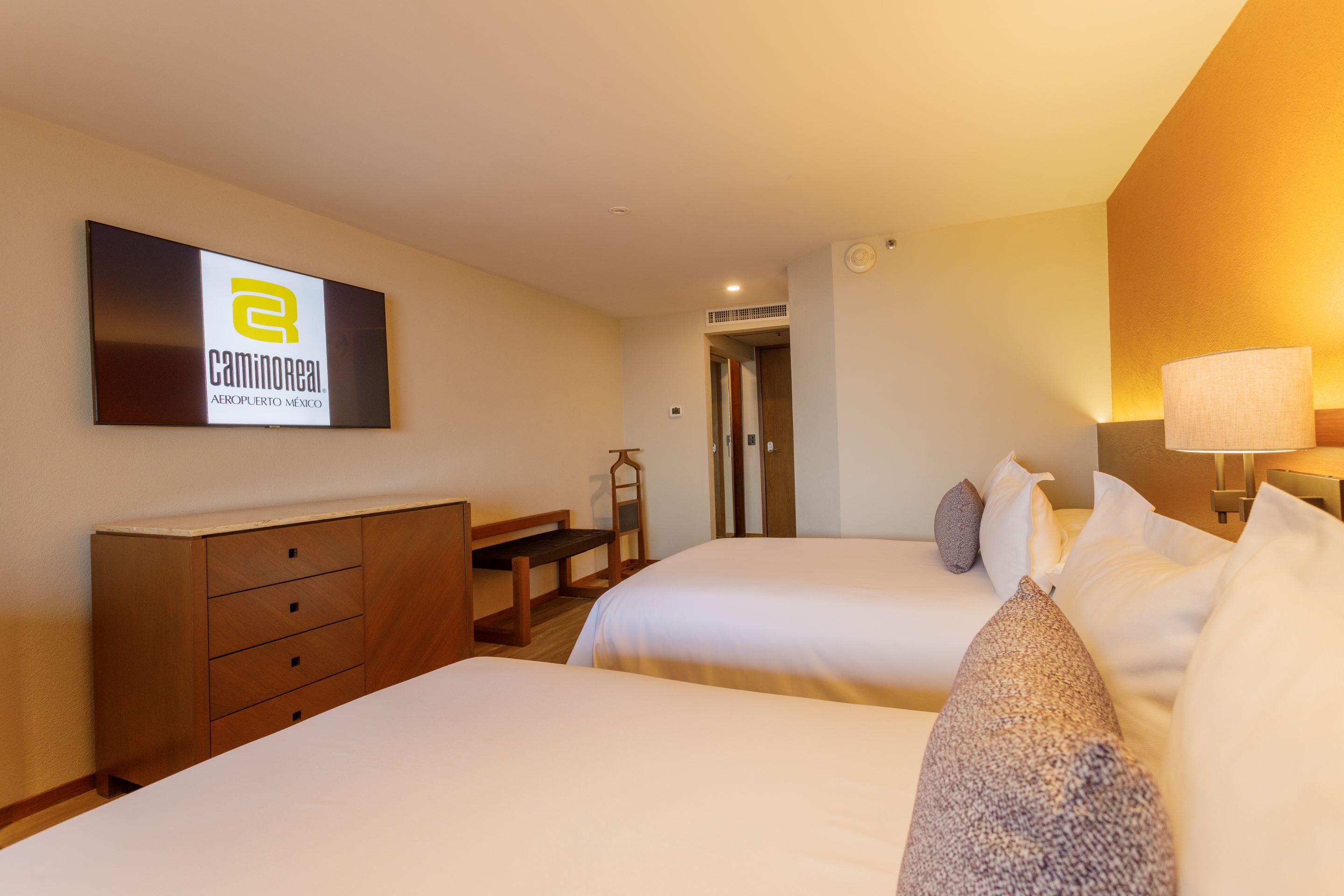 فندق كامينو ريال أيروبويرتو مدينة مكسيكو المظهر الخارجي الصورة A room at the hotel